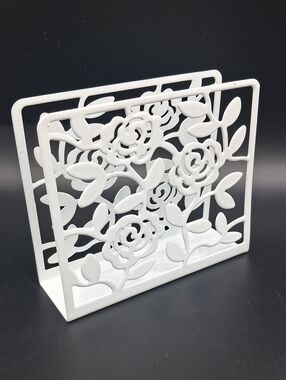 Ikea Floral Metal Napkin Holder